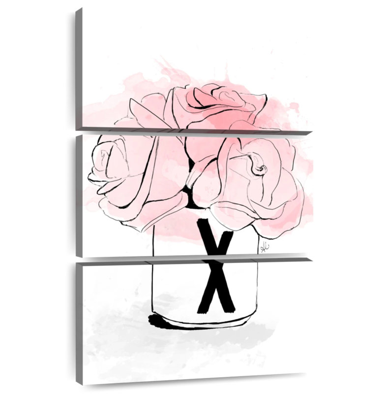 X Bouquet, 45" H x 28" W