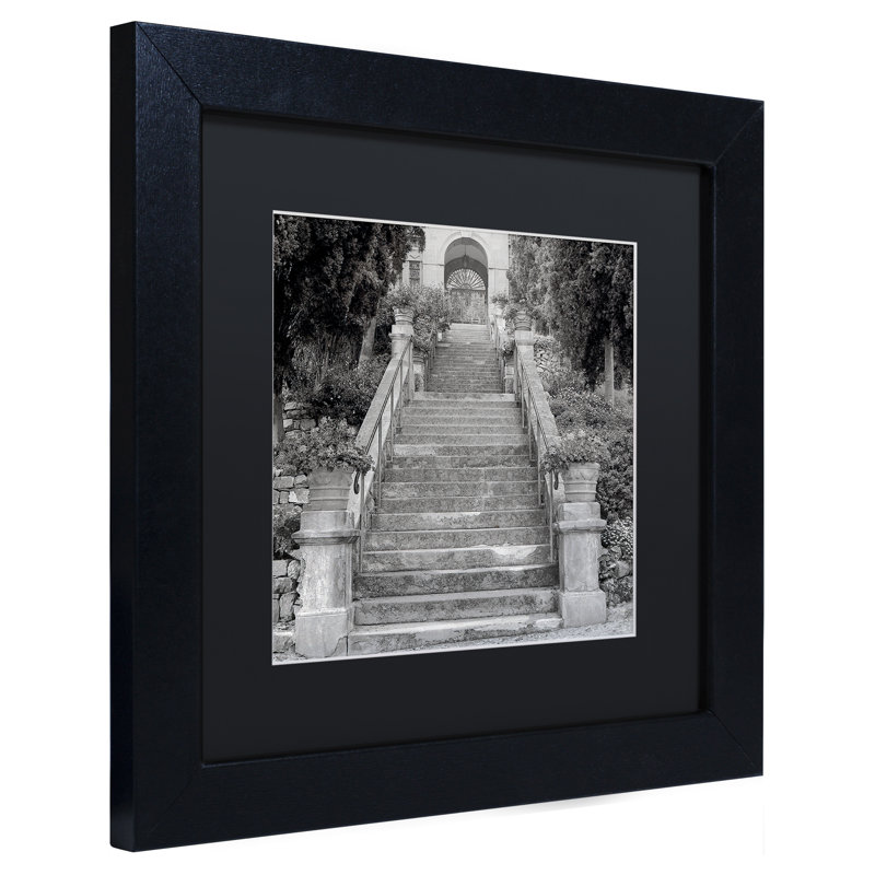 Alan Blaustein, «Liguria II», reproduction de photo encadrée, H 11 po x l 14 po x P 0,5 po, Noir