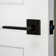 Viaggio Quadrato Linen Rosette Single Dummy With Brezza Lever In Titanium Grey