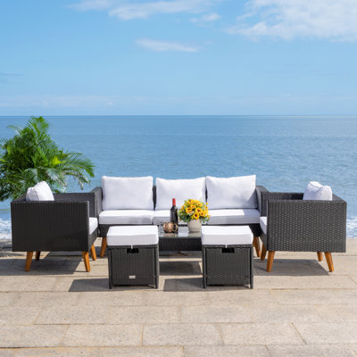 Chilton 6 Piece Sofa Seating Group with Cushions by George Oliver
