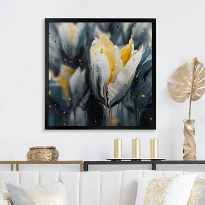 Tulipe grise Serenity I - impression