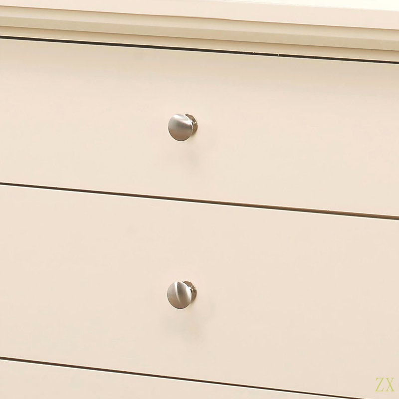 Table de chevet charmante et décontractée, Beige