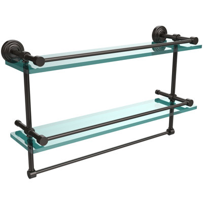 Beresford 2 Piece Tiered Shelf with Towel Bar
