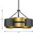 Vankirk 3 - Light Dimmable Drum Chandelier