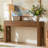 Console Table with 2 Drawers, 63 Inches Narrow Long Sofa Table