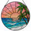 Vitrail 12 "H Sunset Beach-32317806