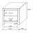 2 Drawers MDF Nightstand