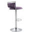 Tabouret de bar pivotant avec dossier Ginko-879315297-882844515