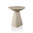 Fulcher Natural Stone 18"W Pedestal End Table-2134007114