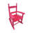 Children's rocking rose red chair- Indoor or Outdoor -Suitable for kids-Durable-521891420