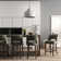 Bisto Upholstered Counter Height Bar Stool with Solid Wood legs