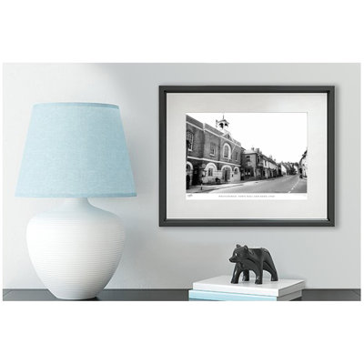 Whitchurch, Town Hall And Bank C1960 by Francis Frith - Single Picture Frame Print