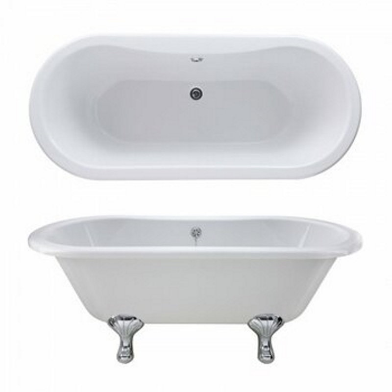 Kingsbury 1500mm x 745mm Soaking Acrylic Bathtub