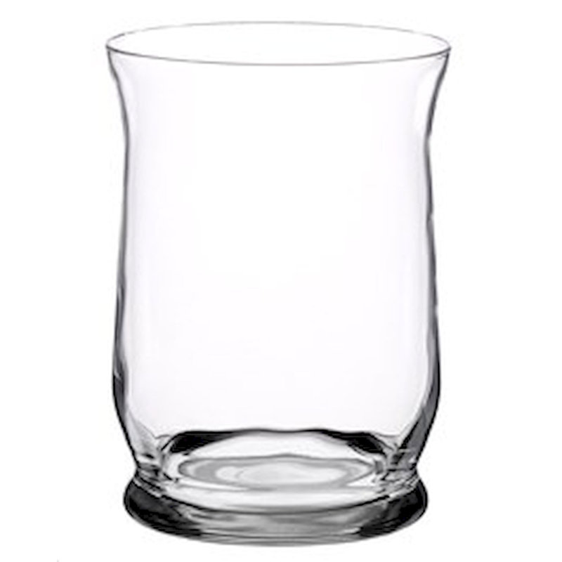 Glass Tabletop Hurricane, 8" H x 6" W x 6" D
