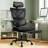 Baram Home Office Ergonomic Mesh Task Chair with Headrest and Footrest-616117727-584925840
