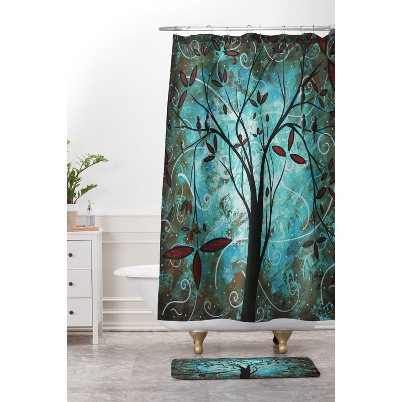 Tapis de salle de bain romantique soirée