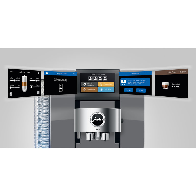 Jura Z10 Diamond Onyx Coffee and Espresso Machine Gen 2