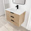Meuble-lavabo de salle de bain avec comptoir