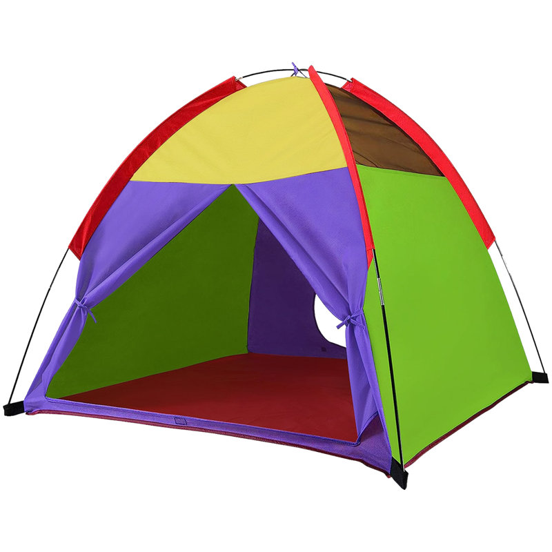 Alvantor 58'' W x 58'' D Indoor / Outdoor Polyester Triangular Play Tent
