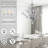Darcey 4 - Light 18"W Unique Traditional Empire Chandelier with Crystal Accents & Metal Frame for Dining Room or Living Room-7825756