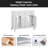 35'' Single Bathroom Vanity Base Only-87407977