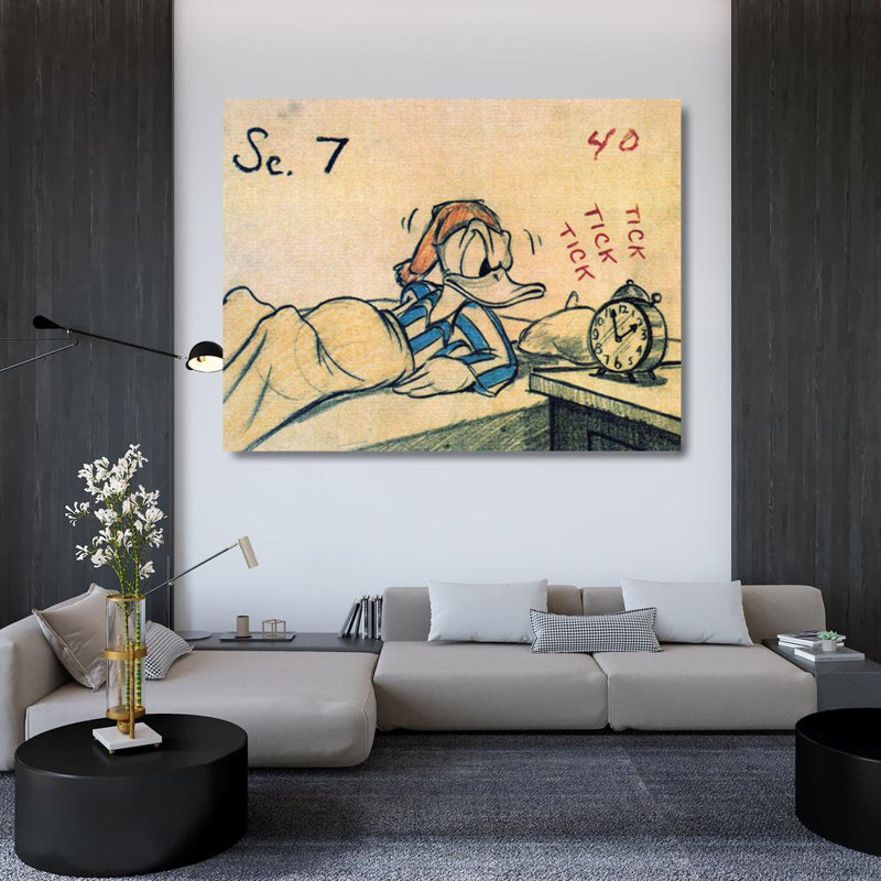 Early to Bed, 1941, 36" H x 47" W