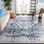 Leyva Looped/Hooked Cream/Navy Rug-108606912