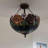 Tiffany Glass Flush Mount-2127700427