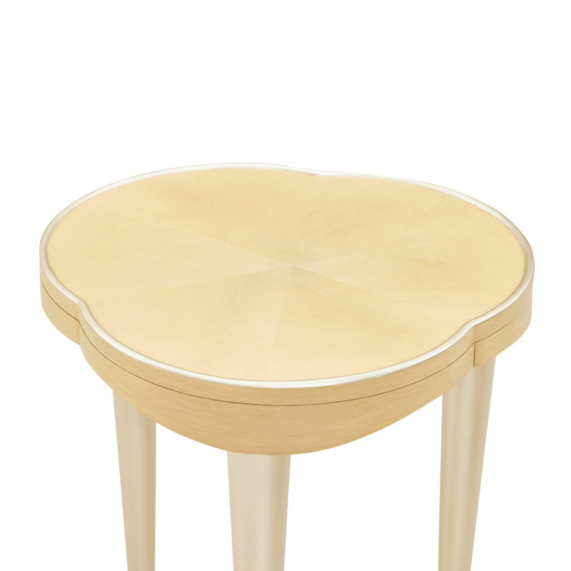 Camellia Field Caramel End Table, 24" H x 20" W x 20" D