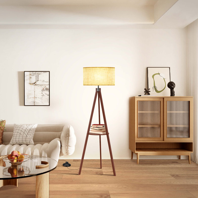 Benhard 60'' Tripod Floor Lamp, ‎Lacquered