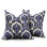 Da Vinci Velvet Square Pillow Cover & Insert