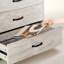140 cm W Chest of 6 Drawers-250784237