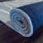 Ailey Authentic Hand-Tufted Handmade Blue & White Modern Abstract Organic Branch Wool Area Rug