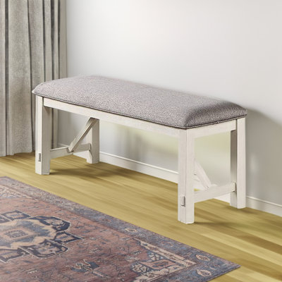 Aeyden Microfiber / Microsuede Upholstered Bench
