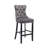 Coutee Upholstered Velvet Counter Stool-256449409