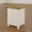 Calderwood 45cm W Solid + Manufactured Wood Bedside Table