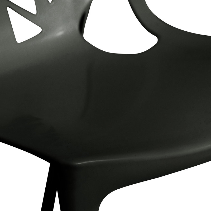 Chaise d'appoint - ensemble de 2, Noir, noir, noir, noir