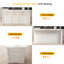 182.9 cm W Kitchen Island with Top