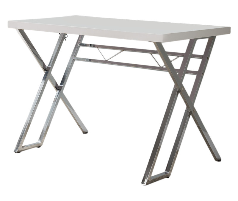 Bureau d'ordinateur Clairview, blanc