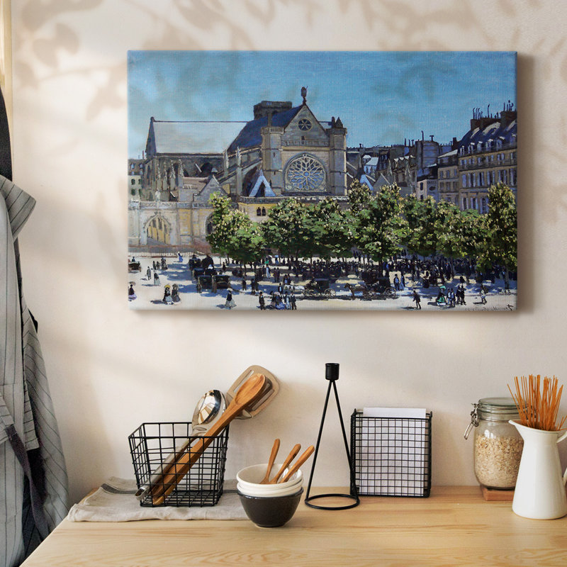 Claude Monet, toile tendue Saint-Gallery, H 12 po x l 18 po