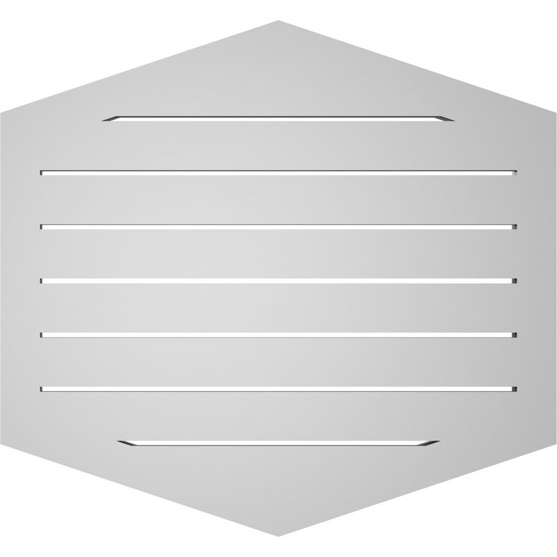 Pente verticale verticale en uréthane 4 pi, H 26 po x l 28 po x P 1,5 po