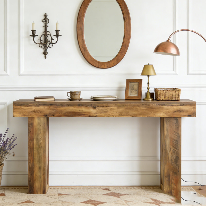 Farmhouse Console Table Sofa Table Hallway Table