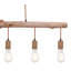 Ludowici 5 - Light Brown Kitchen Island Pendant