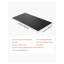 Tapis d'exercice en PVC robuste pour tapis - Tapis de protection antidérapant pour tapis roulant et rameur de 0,16 po d'épaisseur