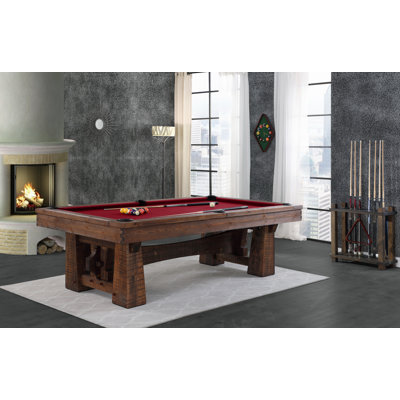 Bull Run 8' Slate Pool Table with Professional Installation Included