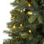 Sapin de Noël vert plume artificielle réaliste avec lumières DEL fixes / constantes-784645958