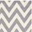 Tapis argenté/ivoire tuffeté à la main Kyleigh-15992172