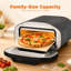 HOMCOM Countertop Electric Pizza Oven