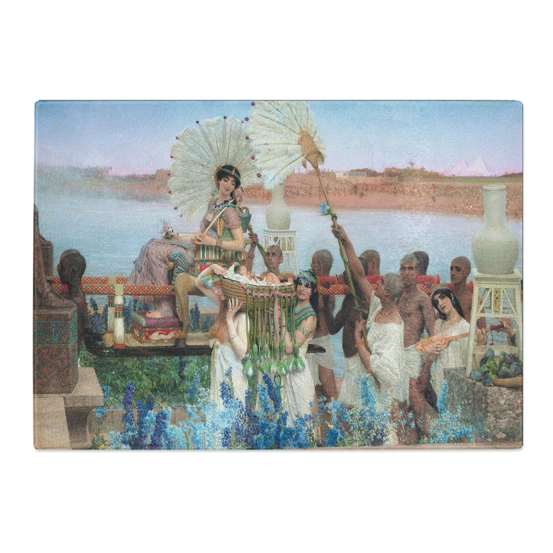 The Finding of Moses by Lawrence Alma-Tadema Chopping Board