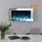 Shellenbarger Symple Stuff 5.39 " W Silver Electric Fireplace with BTU 5300